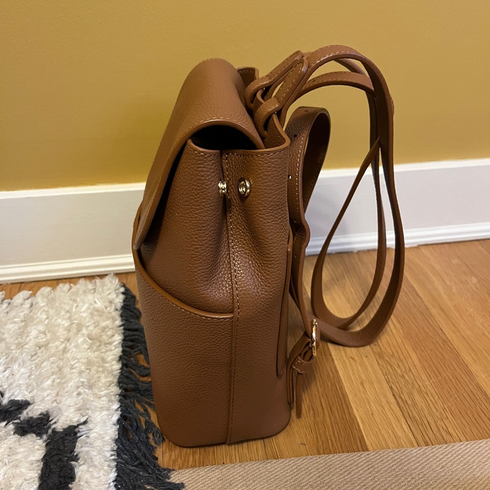 Quince Italian Leather Small Backpack - Picture 4 of 6